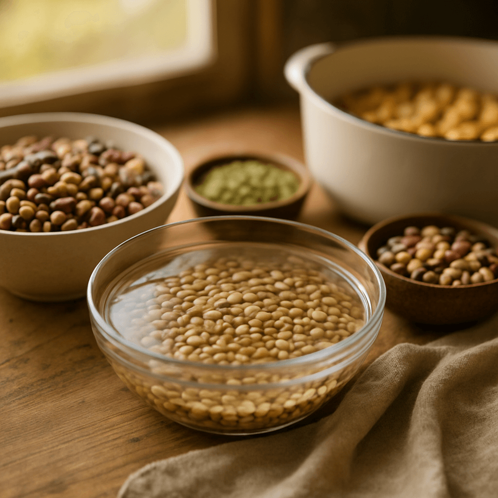 Légumineuses : trempage express et cuisson anti-ballonnements