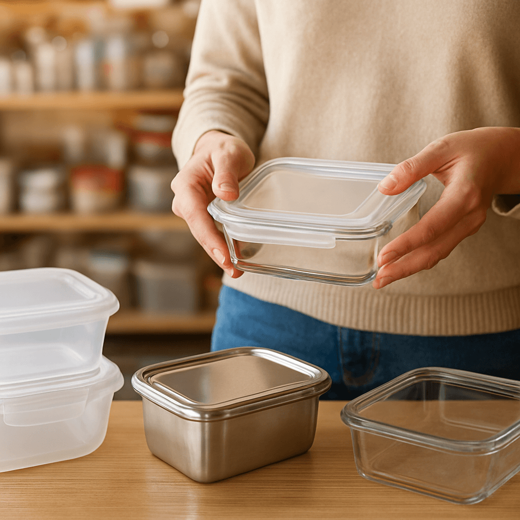 Boîtes alimentaires : verre, inox ou plastique, que choisir ?