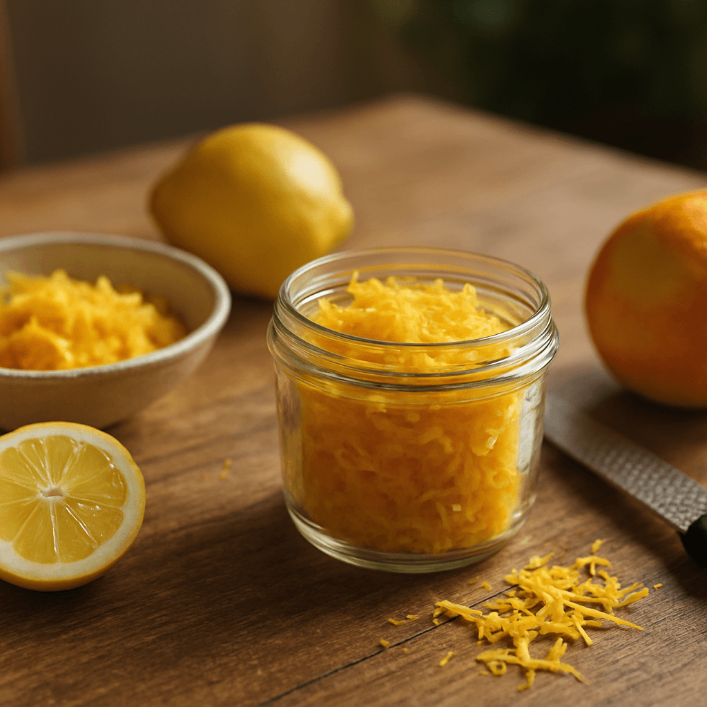 Zestes d'agrumes : extraire, conserver et doser sans amertume