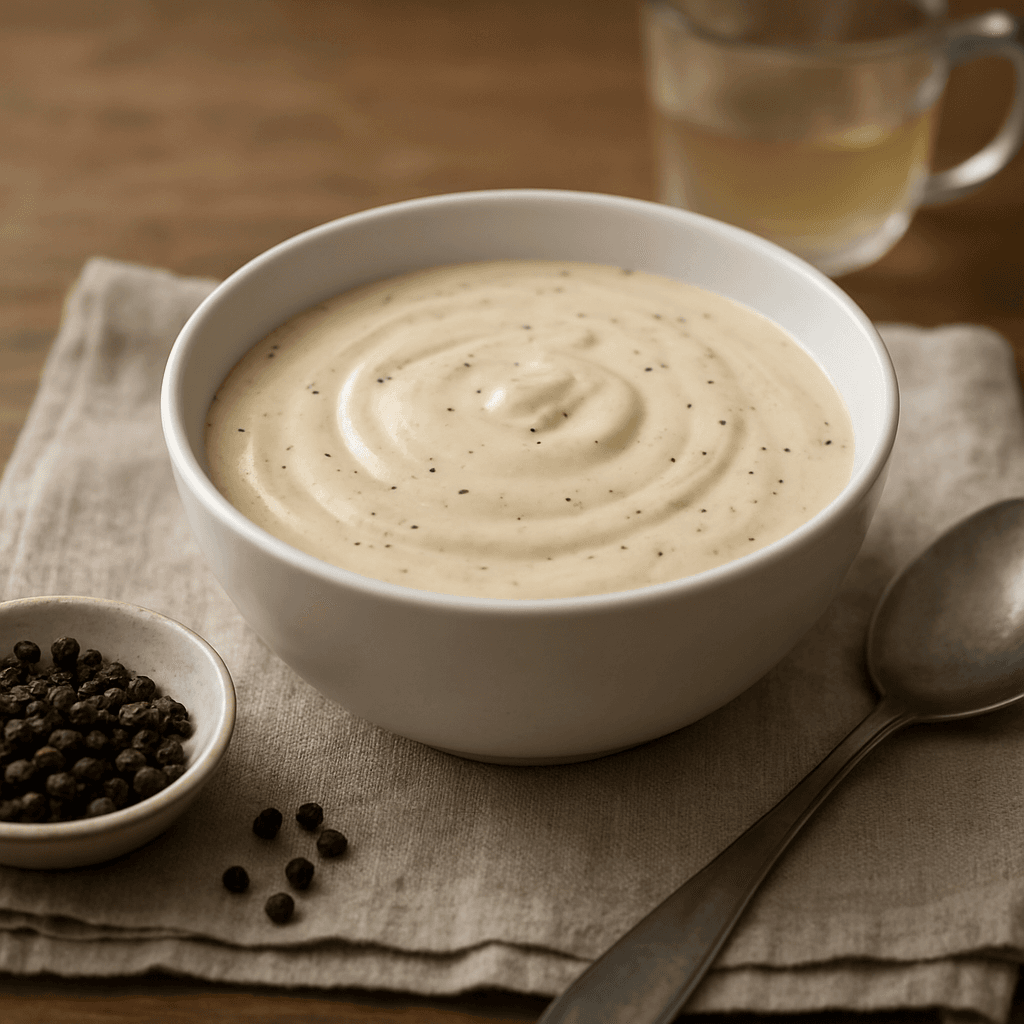 Sauce au poivre maison sans alcool : facile et onctueuse