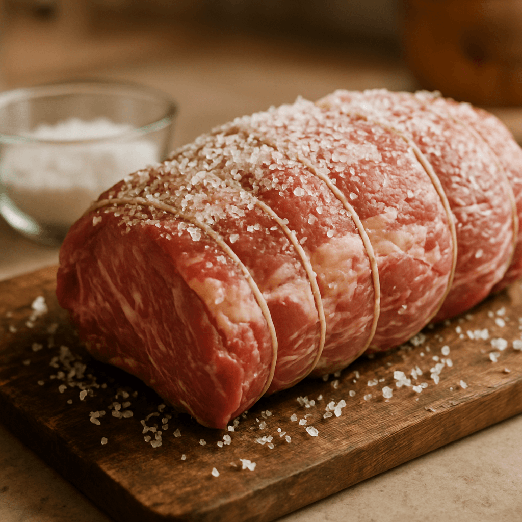 Rôti de fête juteux : salage 24 h pour une viande tendre