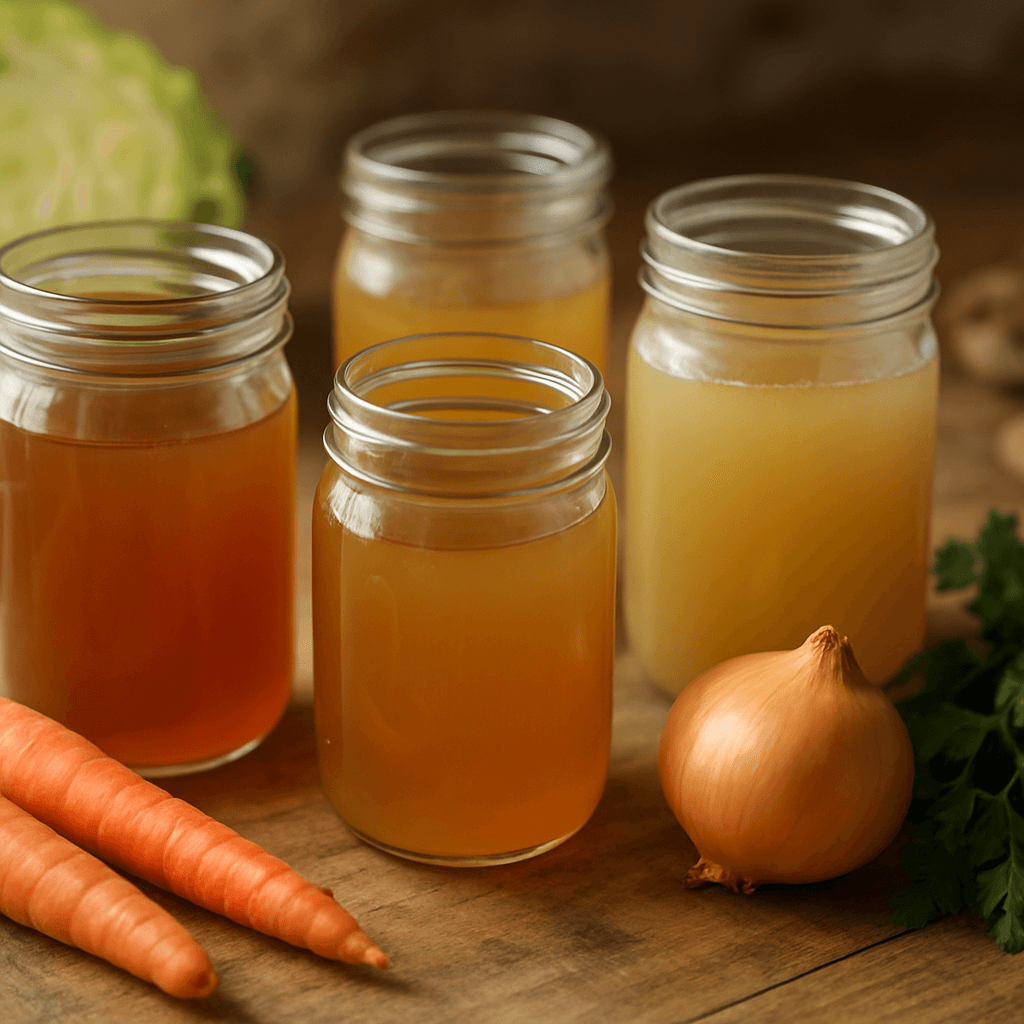 Bouillons maison zéro déchet : 5 bases économiques