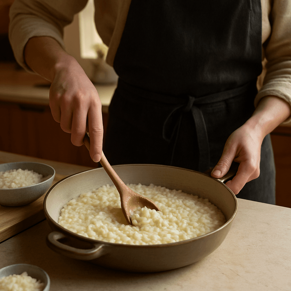 Risotto crémeux : la méthode sans remuer sans arrêt