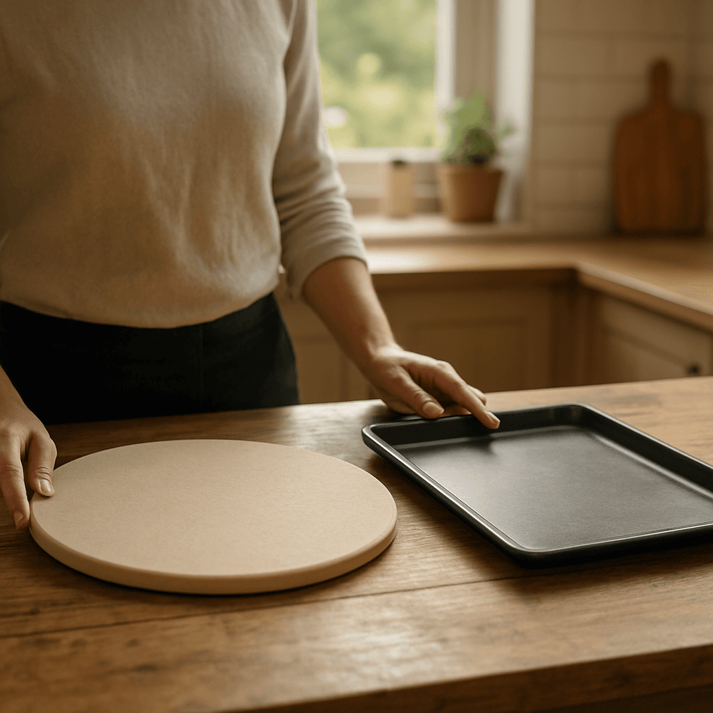 Pierre à pizza ou plaque acier : que choisir ?