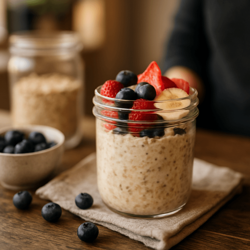 Overnight oats : texture idéale + 9 combos gourmands