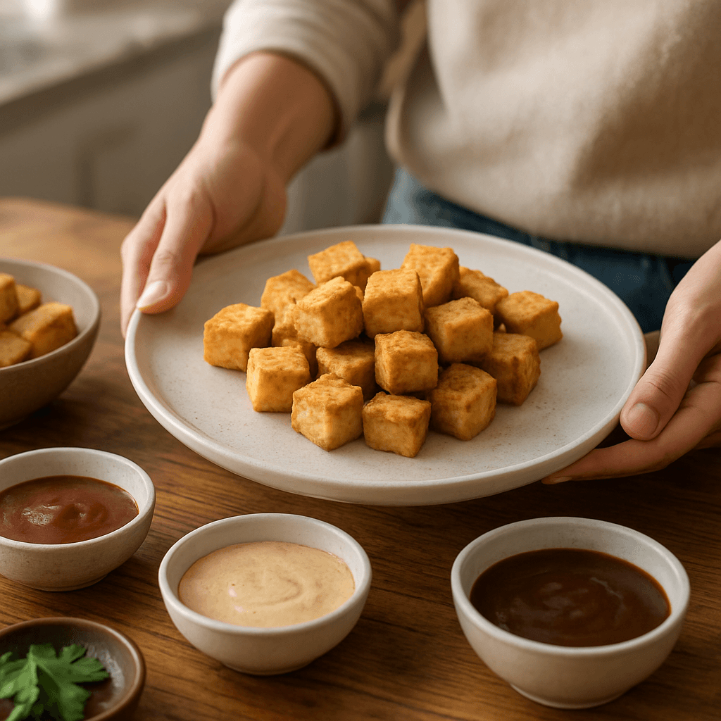 Tofu croustillant sans friture : 7 astuces + 3 sauces