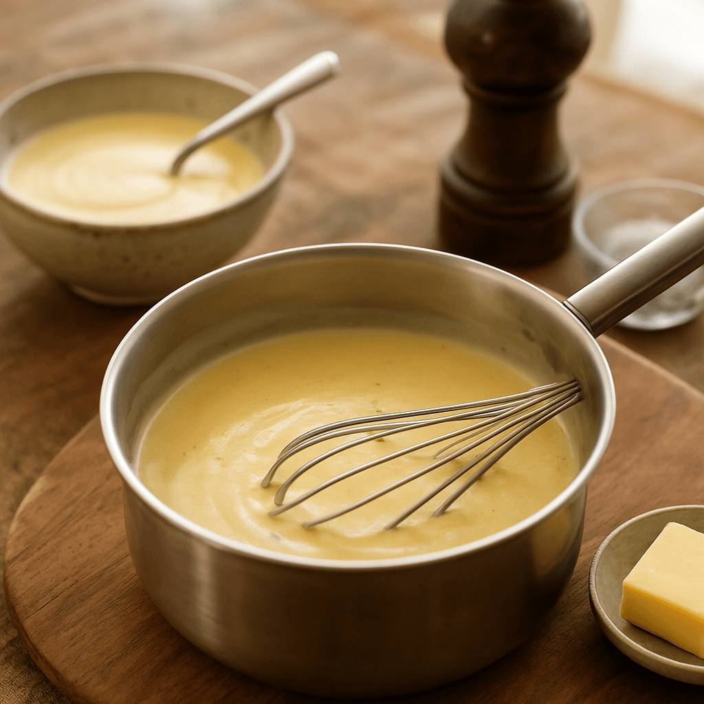 Beurre blanc inratable : émulsion stable et onctueuse