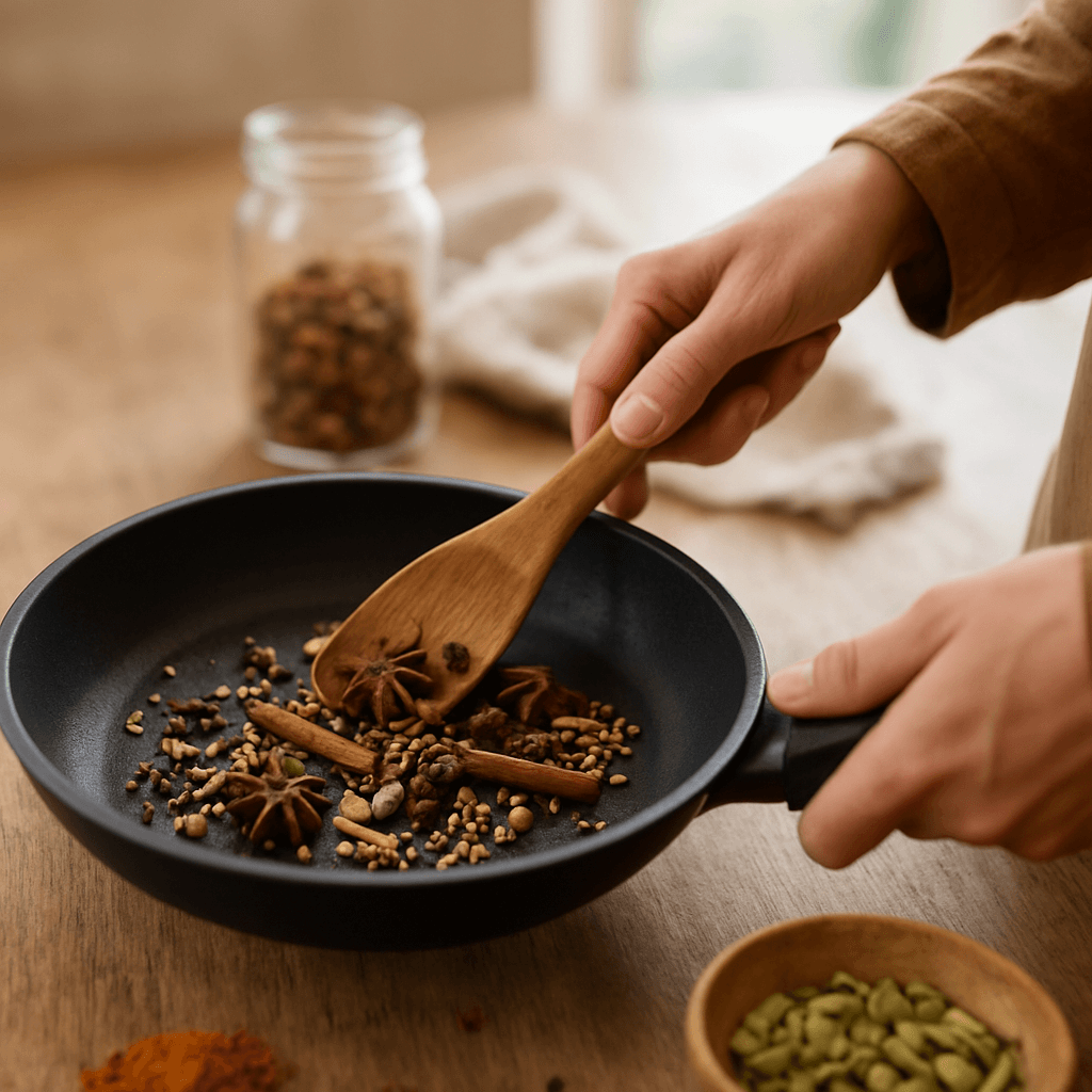 Torréfier ses épices : révélez des arômes intenses