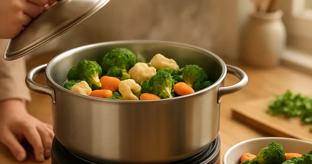 Cuisson vapeur sans panier : 7 astuces faciles à la maison