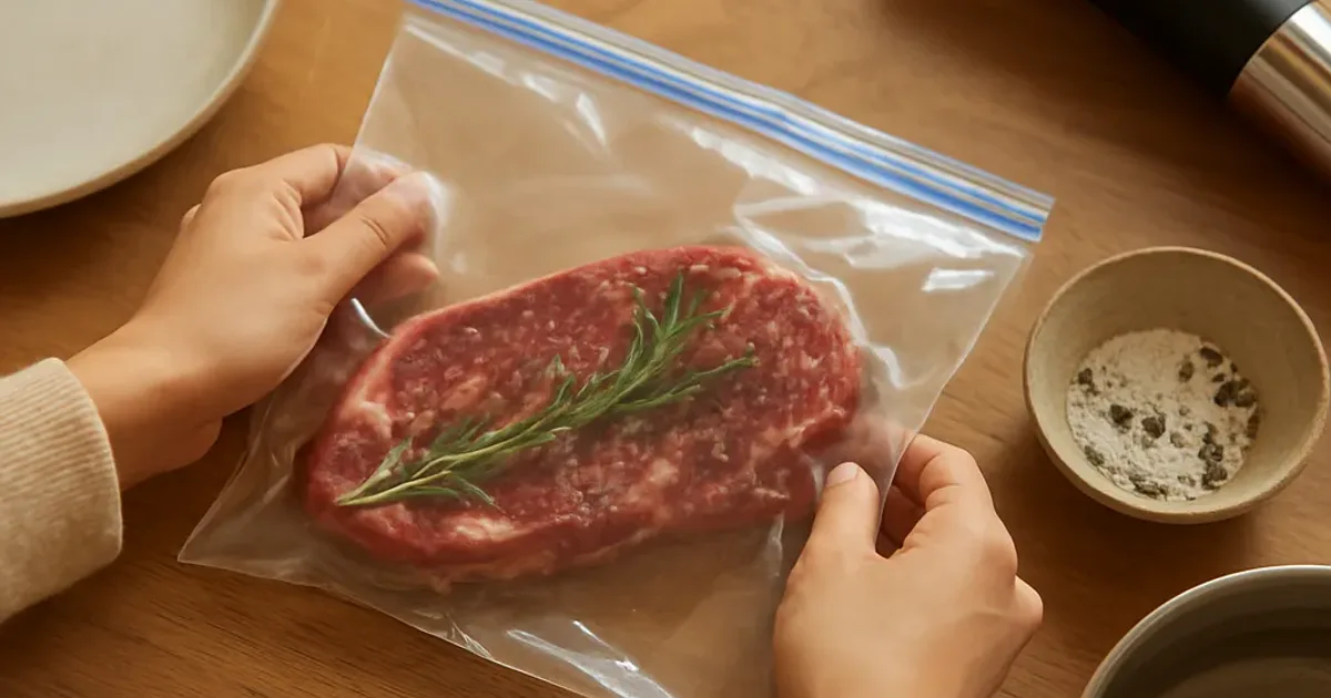 Cuisson sous vide sans machine : 3 astuces simples et sûres