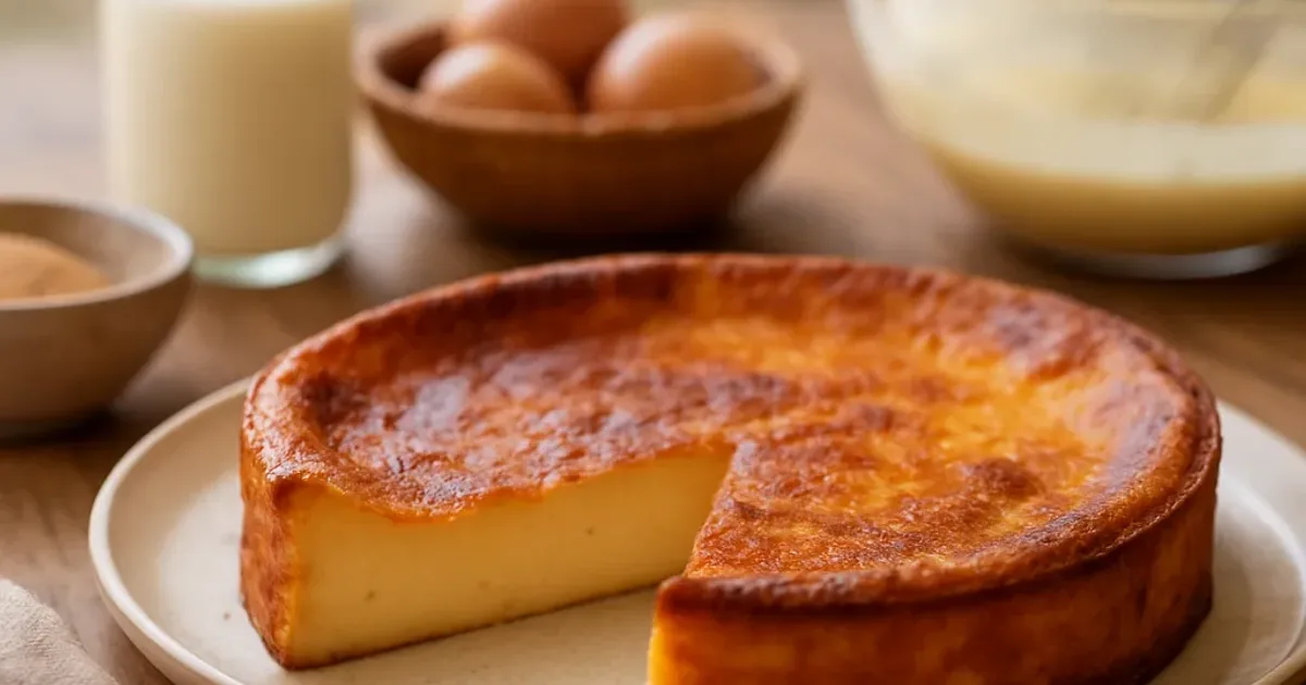 Flan pâtissier sans pâte : ultra crémeux et dense