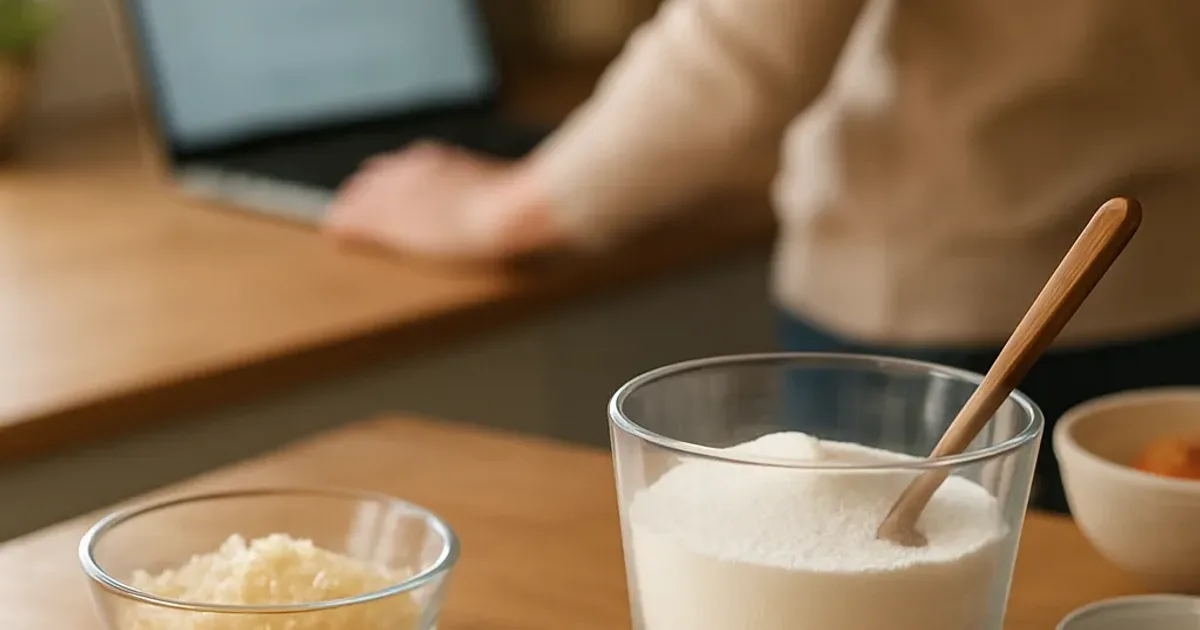 Gélatine vs agar-agar : les bonnes équivalences