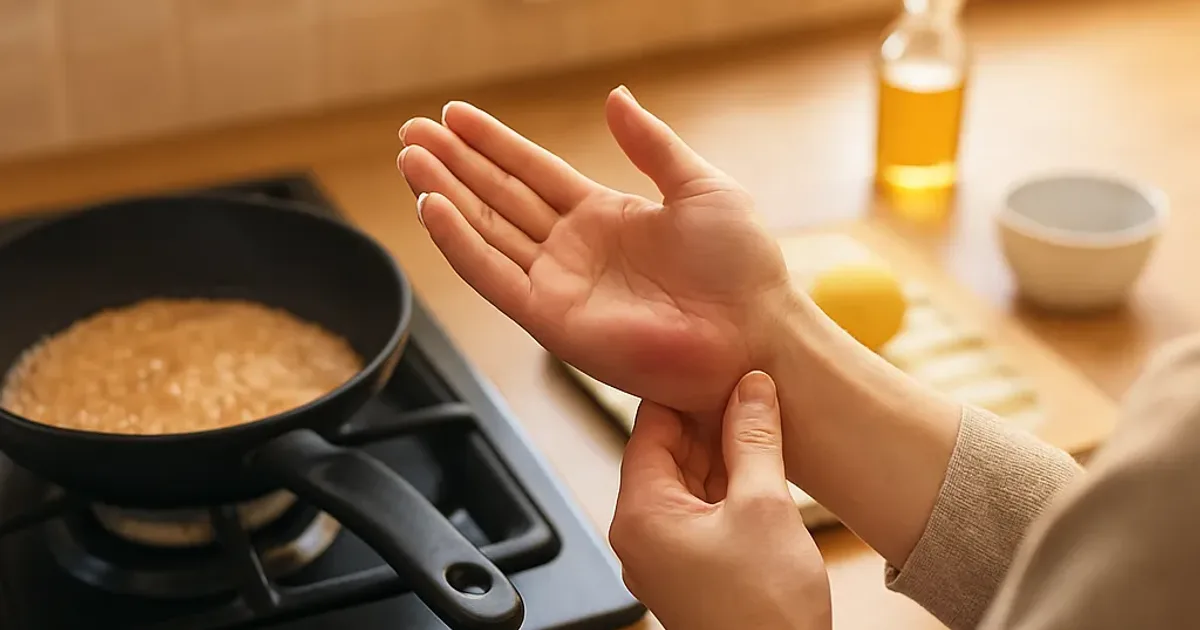 Brûlures en cuisine : 7 réflexes rapides et efficaces