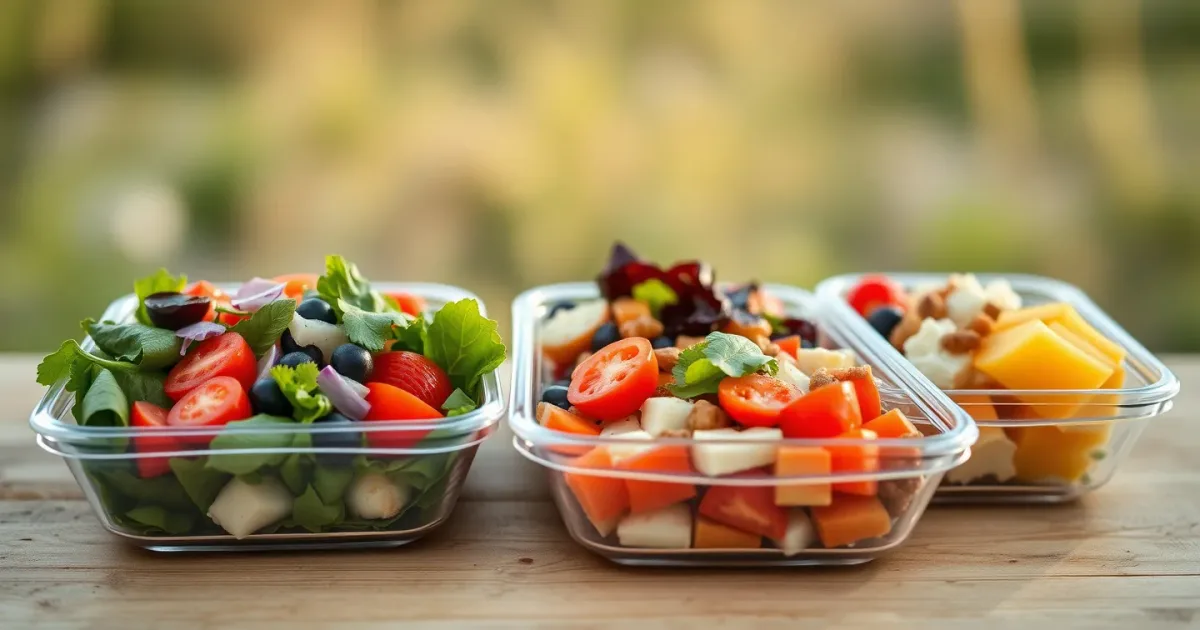 Salades en bocal meal-prep : 12 combos pour 5 jours