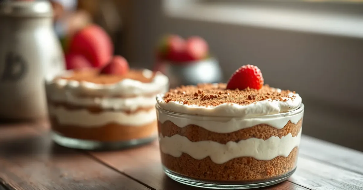 Tiramisu sans œufs : texture parfaite + 6 variantes