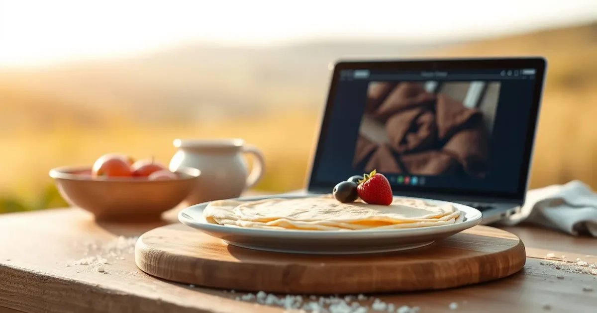 Pâte à crêpes sans repos : ma méthode minute inratable