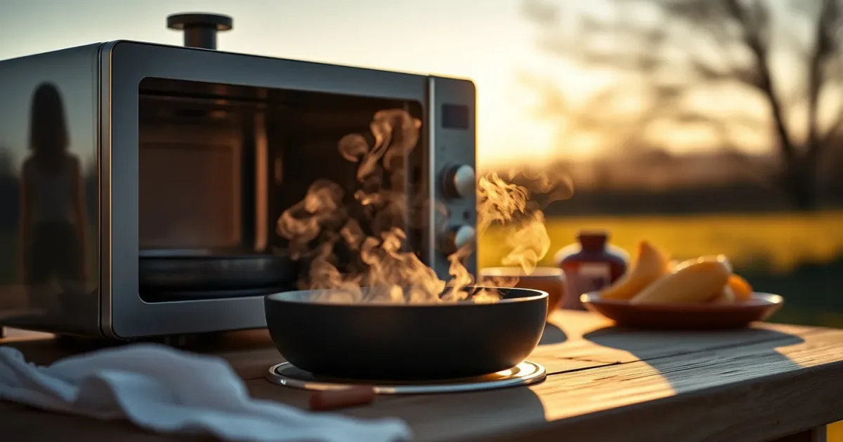 Vapeur au micro-ondes : bol, film et timings faciles