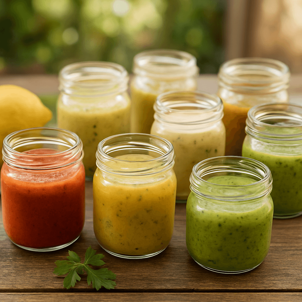 Vinaigrettes sans huile : 9 recettes légères et savoureuses