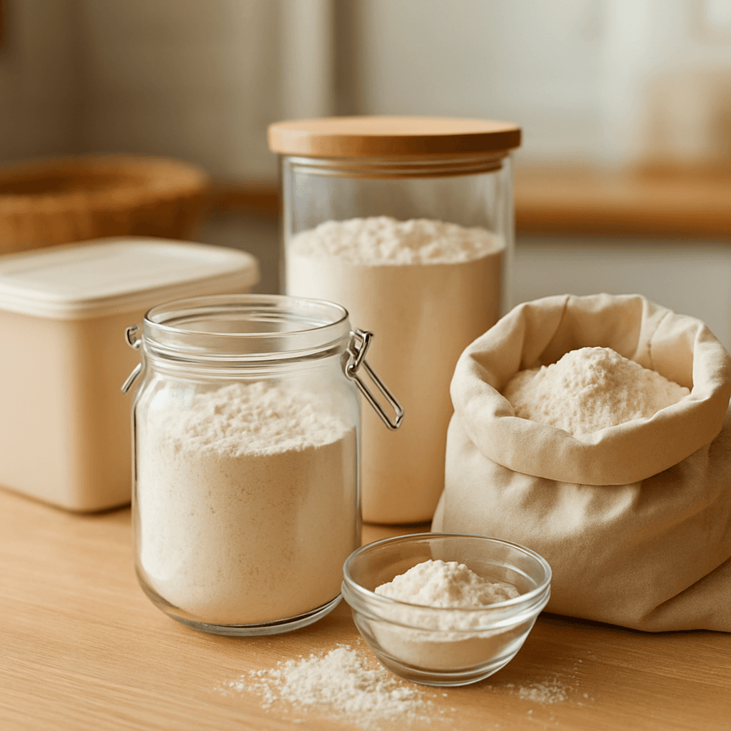 Stocker la farine sans mites : astuces et contenants