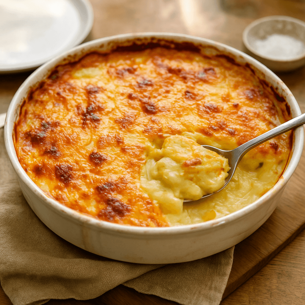 Gratin dauphinois inratable : crème, cuisson, croûte dorée