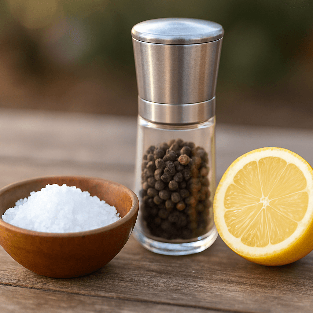 Sel, poivre, acidité : l'assaisonnement qui change tout