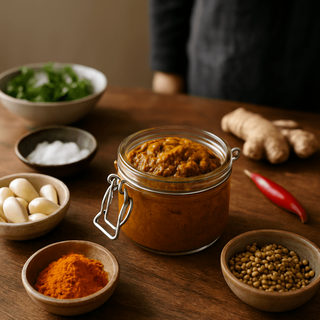 Pâte de curry maison : bien choisir, doser et conserver